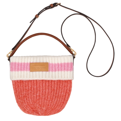 Le Pliage Collection Bolso bandolera , Tela - Coral/rosa