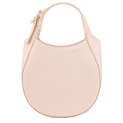 Le Foulonné Bolso con asa superior S , Cuero - Crema
