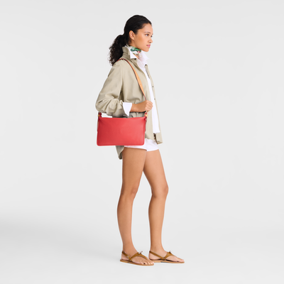 Borsa a tracolla M Smoothie , Pelle - Pomodoro