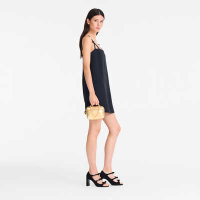 Le Pliage Xtra Bolso bandolera , Cuero - Dorado