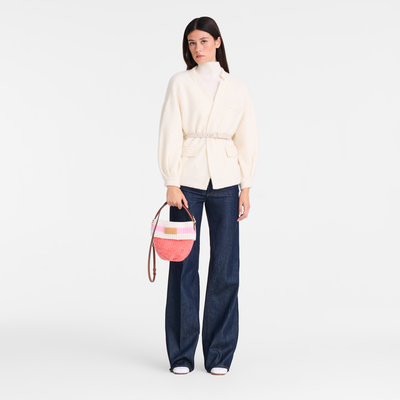 Le Pliage Collection Bolso bandolera , Tela - Coral/rosa