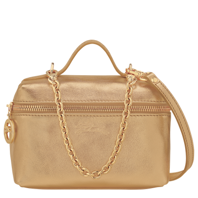 Le Pliage Xtra Bolso bandolera , Cuero - Dorado